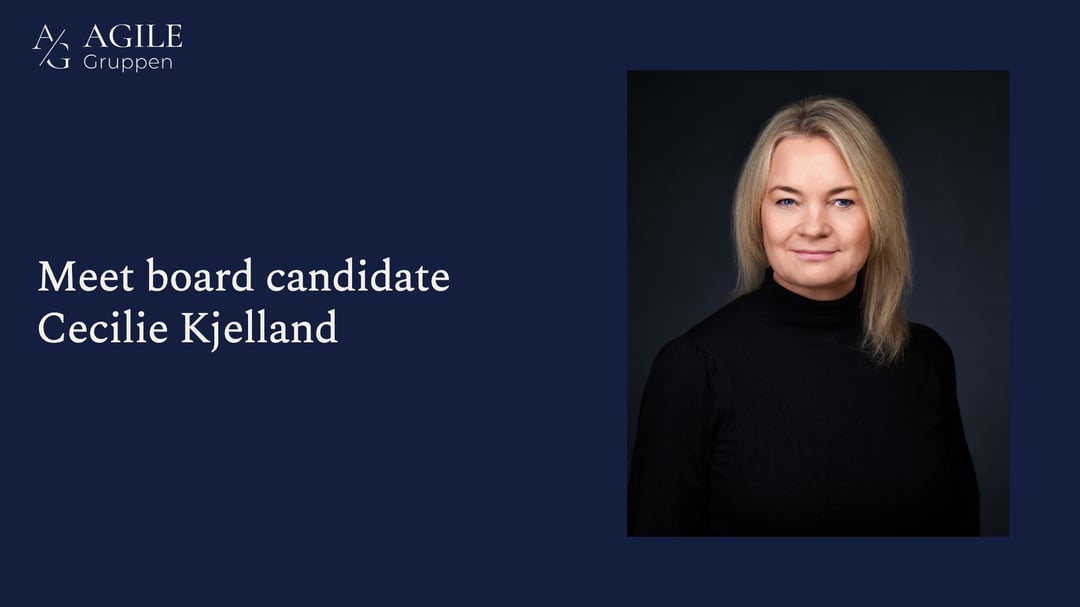 Meet board candidate Cecilie Kjelland