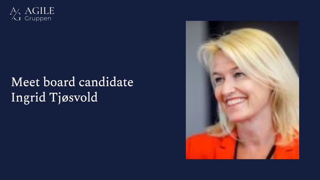 Meet board candidate Ingrid Tjøsvold
