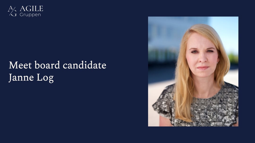 Meet board candidate Janne Log