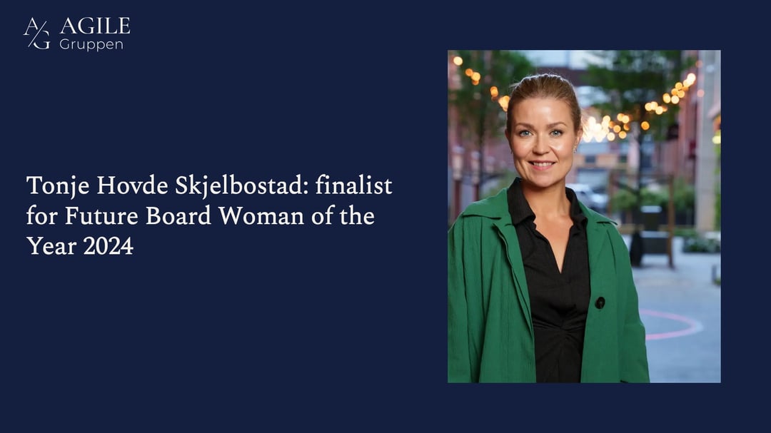 Tonje Hovde Skjelbostad: finalist for Future Board Woman of the Year 2024
