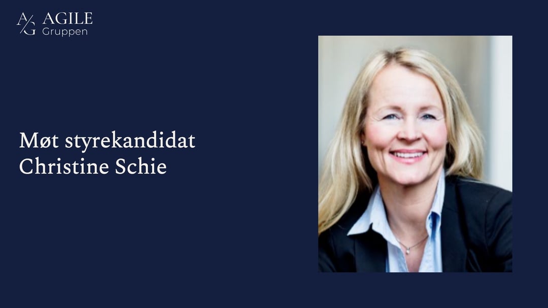 Møt styrekandidat Christine Schie