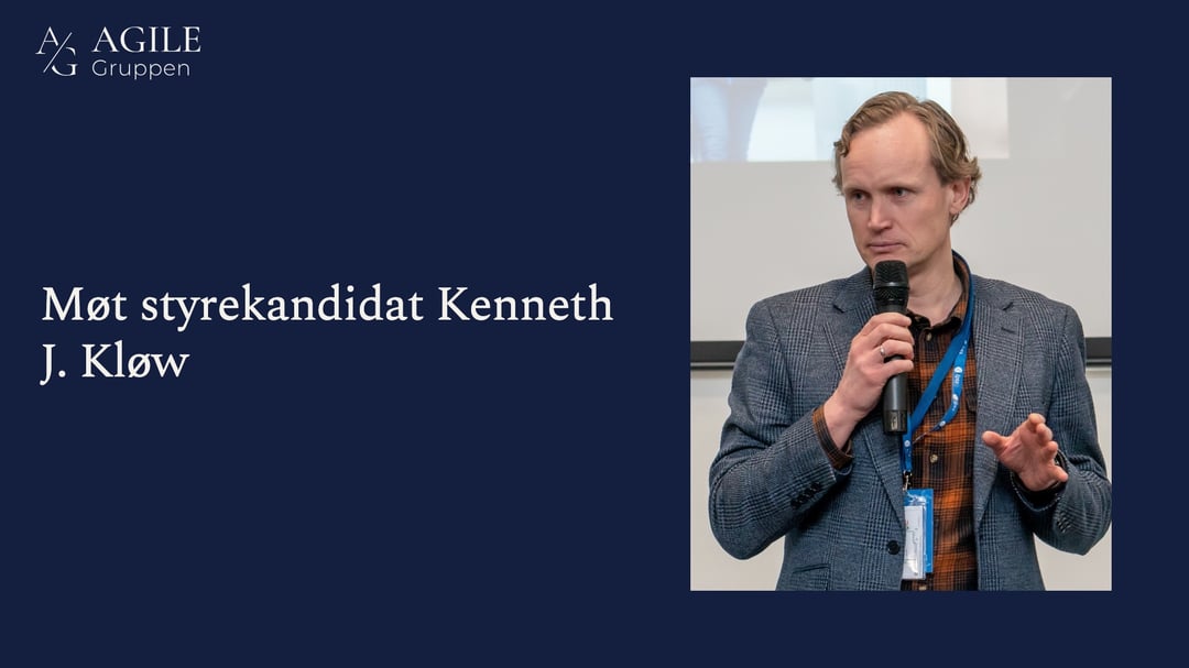 Møt styrekandidat Kenneth J. Kløw