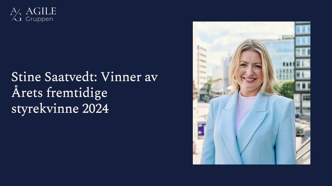 Stine Saatvedt: Vinner av Årets fremtidige styrekvinne 2024