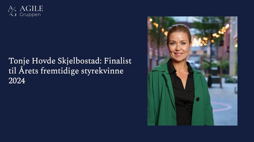 Tonje Hovde Skjelbostad: Finalist til Årets fremtidige styrekvinne 2024