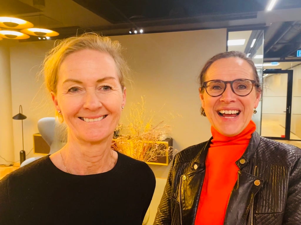 Kristin og Hilde. Partnere i Agile Interim og eksperter på interimledelse.